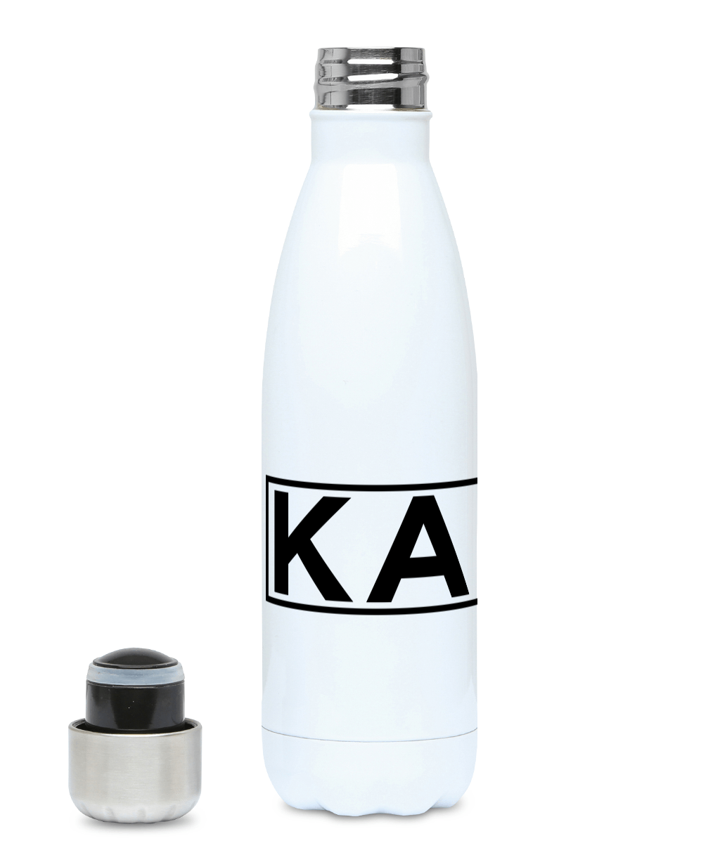 500ml Water Bottle (Black Logo)